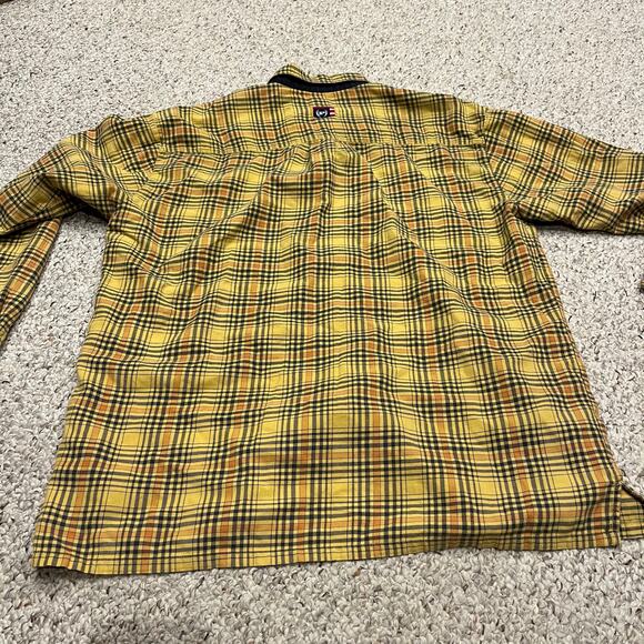 Phat Farm Men's Flannel Long Sleeve Button Down Shirt Sz XL Western Fall Cotton - Picture 6 of 7